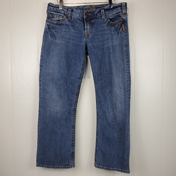 Silver Santorini cropped jeans Size 31 - Picture 10 of 10